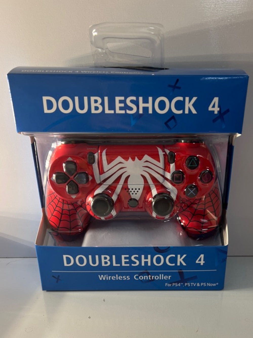 Doubleshock 4 Wireless Game Controller - Red Spider Graphic